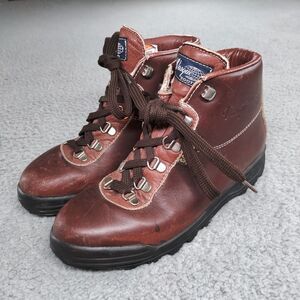 Vasque Skywalk Hiking Trailer Boot Womens 6M Brown Leather GoreTex Lined Lace Up